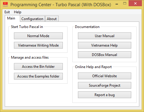 Turbo Pascal (With DOSBox) download | SourceForge.net